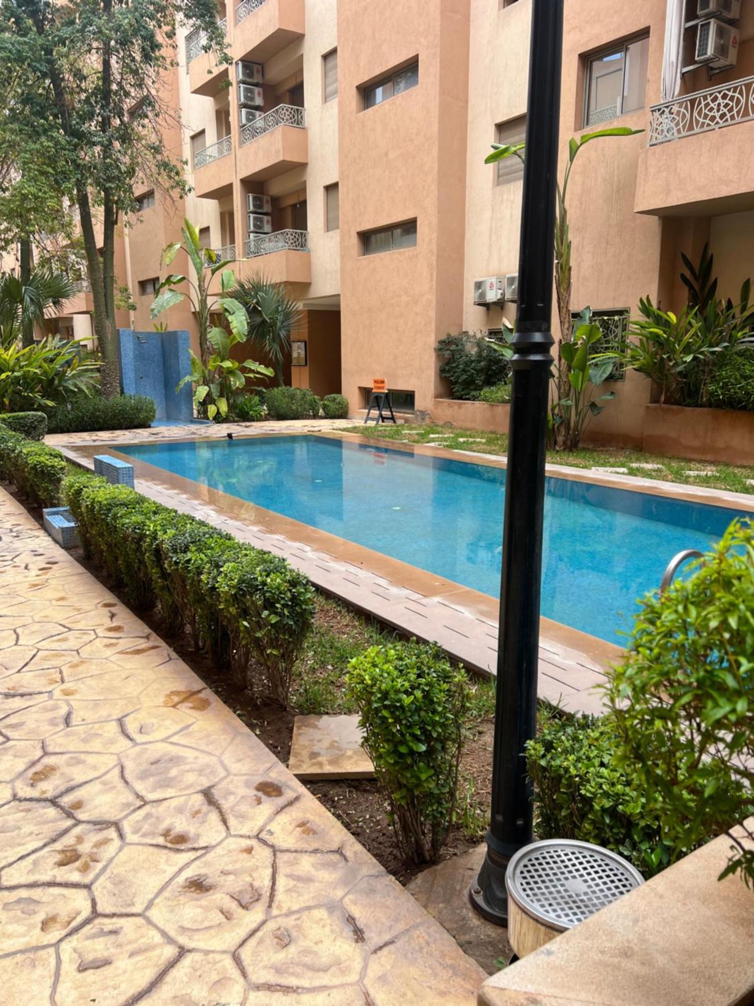 Appartement Safran Avec Piscine Marrakesh Luaran gambar